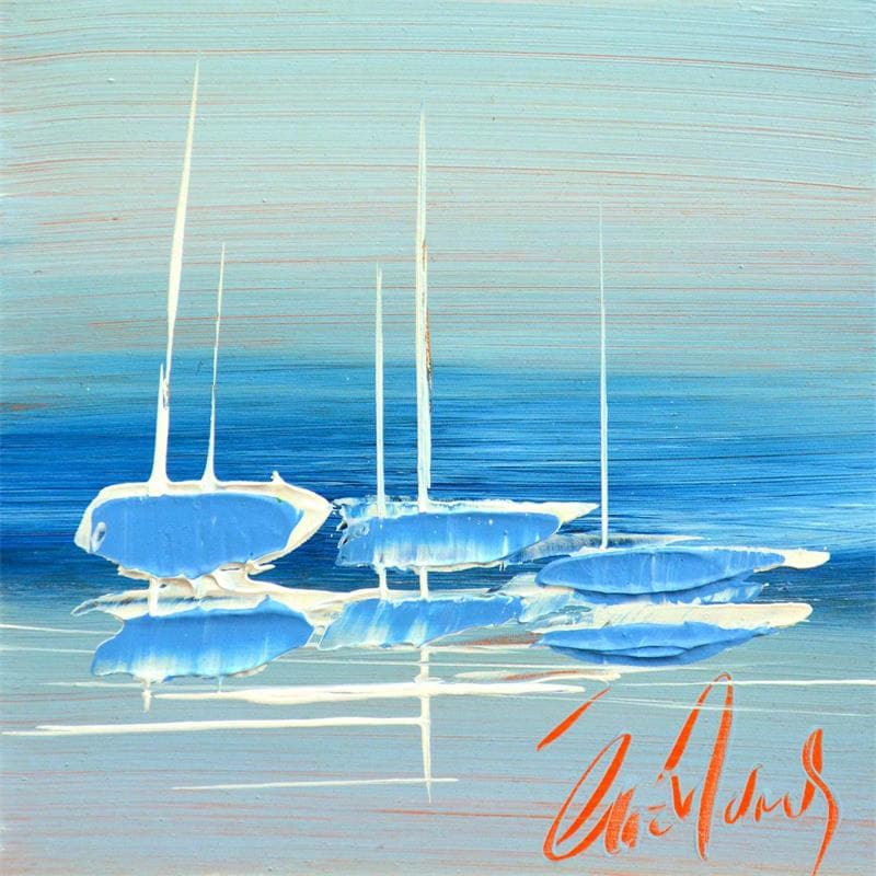 Painting Dream by Munsch Eric | Painting Figurative Marine Oil