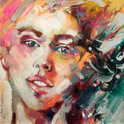 Painting Bry 2 by Abbondanzia Monica | Painting Figurative Acrylic Pop icons, Portrait
