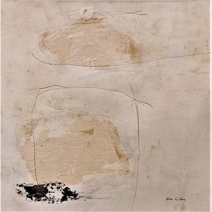 Peinture LN112 par Wilms Hilde | Tableau Abstrait Minimaliste