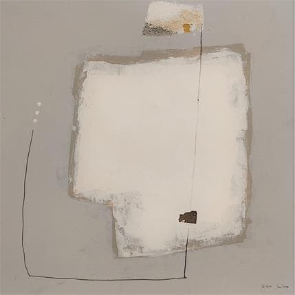 Peinture LN113 par Wilms Hilde | Tableau Abstrait Minimaliste