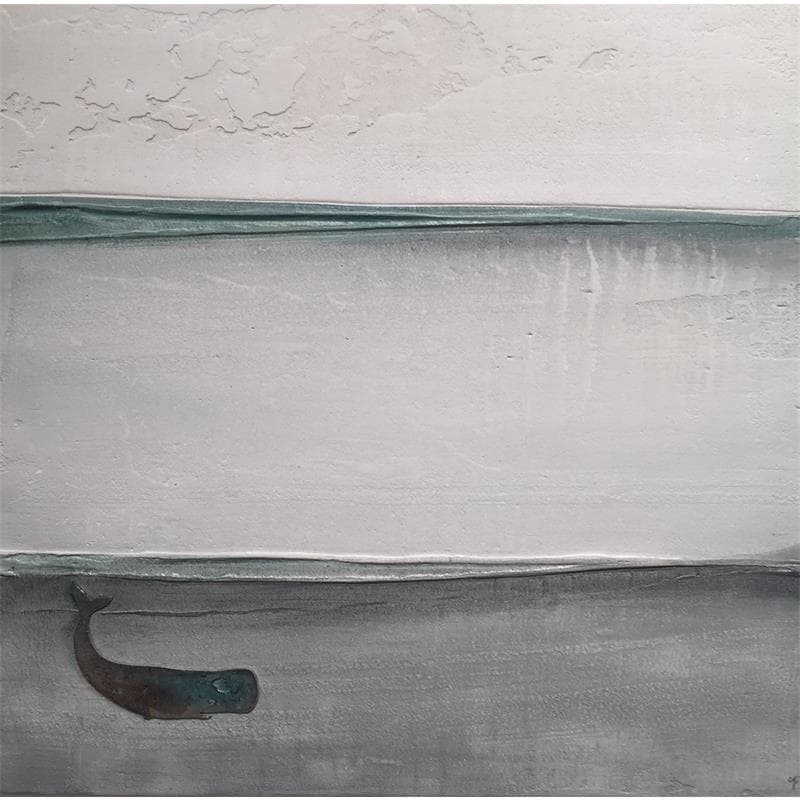 Peinture All ora dei segni par Roma Gaia | Tableau Abstrait Minimaliste