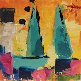 Painting TOI ET MOI by Bastide d´Izard Armelle | Painting