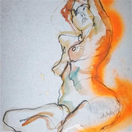 Painting Antigone by Labarussias | Painting Figurative Nude