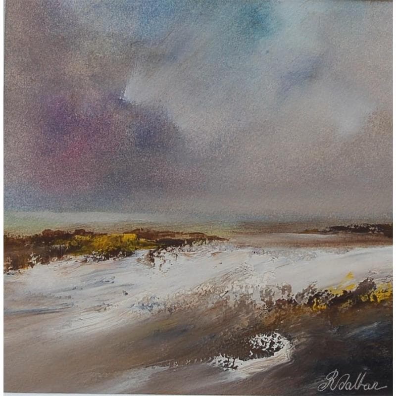 Painting La mer qu'on voit danser by Dalban Rose | Painting Figurative Landscapes Oil