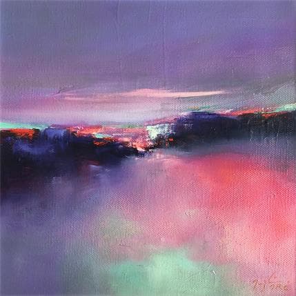 Peinture Brainstorming S-2-3004 par Mercier Maryline | Tableau Abstrait Huile minimaliste