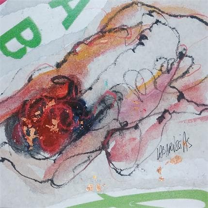 Painting Edith by Labarussias | Painting Figurative Nude