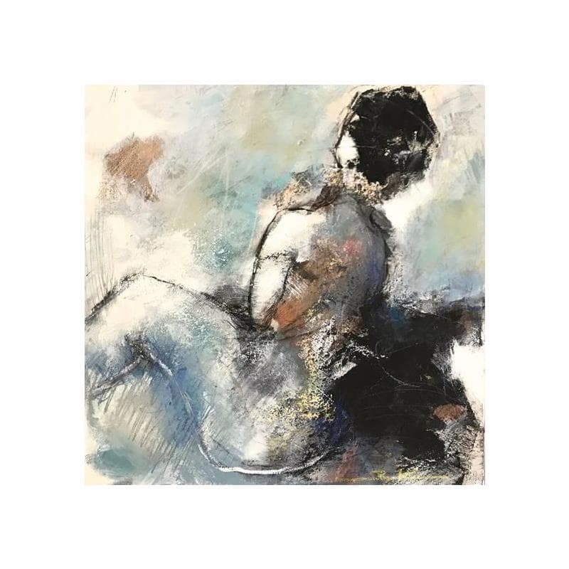 Peinture Déséquilibre temporaire par Kerbastard Béatrice | Tableau Figuratif Nu Acrylique