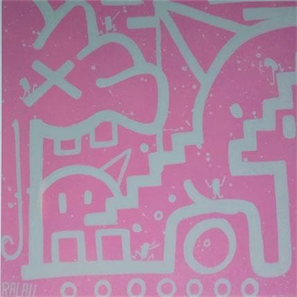Peinture Game 2 par Ralau | Tableau Street Art Acrylique Icones Pop