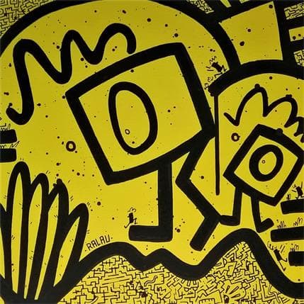 Peinture Escape game par Ralau | Tableau Street Art Acrylique Icones Pop