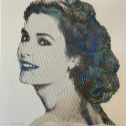 Peinture Grace Kelly par Schroeder Virginie | Tableau Pop-art Acrylique Icones Pop