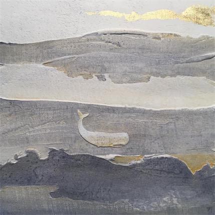 Peinture Amore che torni par Roma Gaia | Tableau Art Singulier Marine, Minimaliste