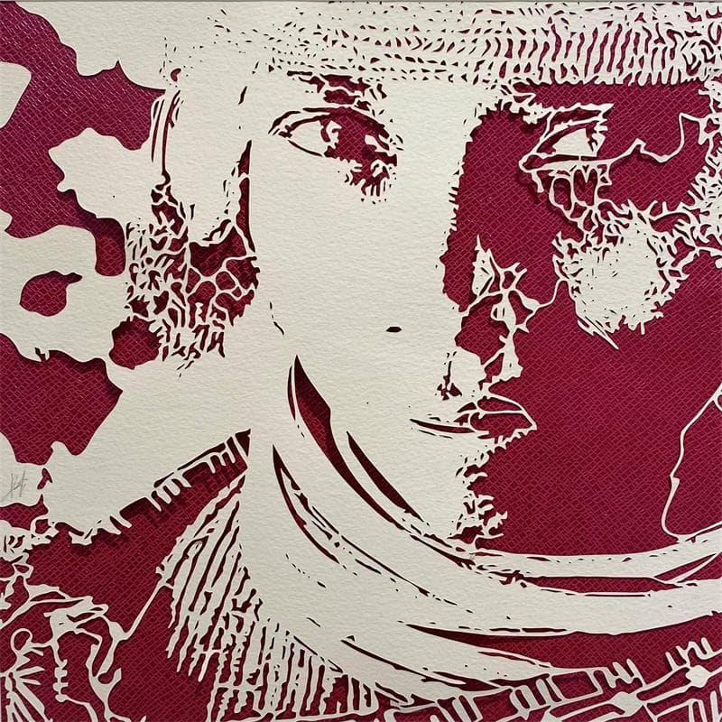 Pintura Bonda girl por Louafi Valentine | Pintura Figurativo Retrato