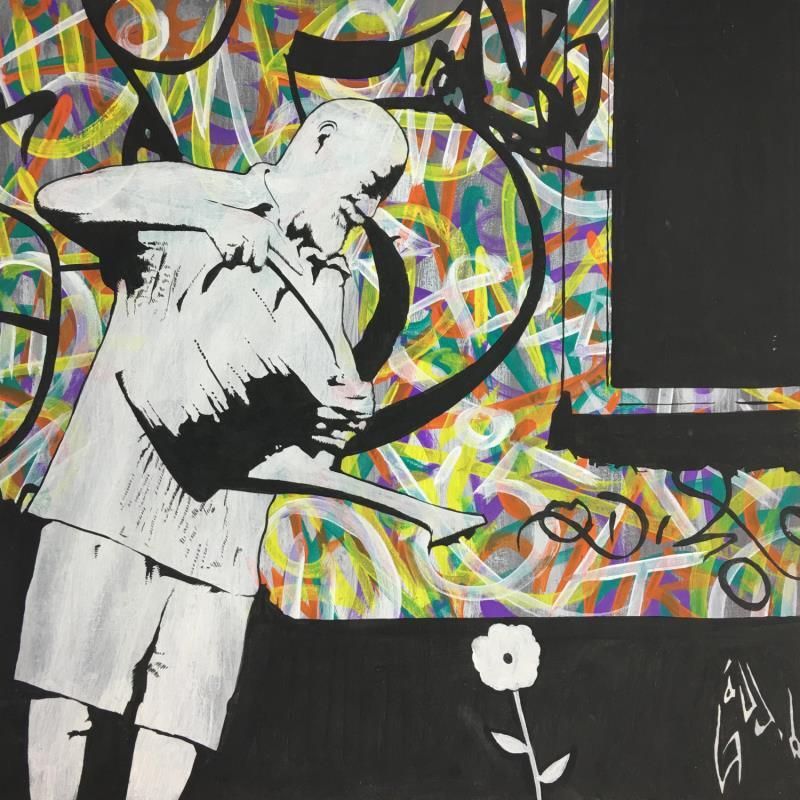 Gemälde good time for a change von Di Vicino Gaudio Alessandro | Gemälde Street art Alltagsszenen Graffiti Acryl