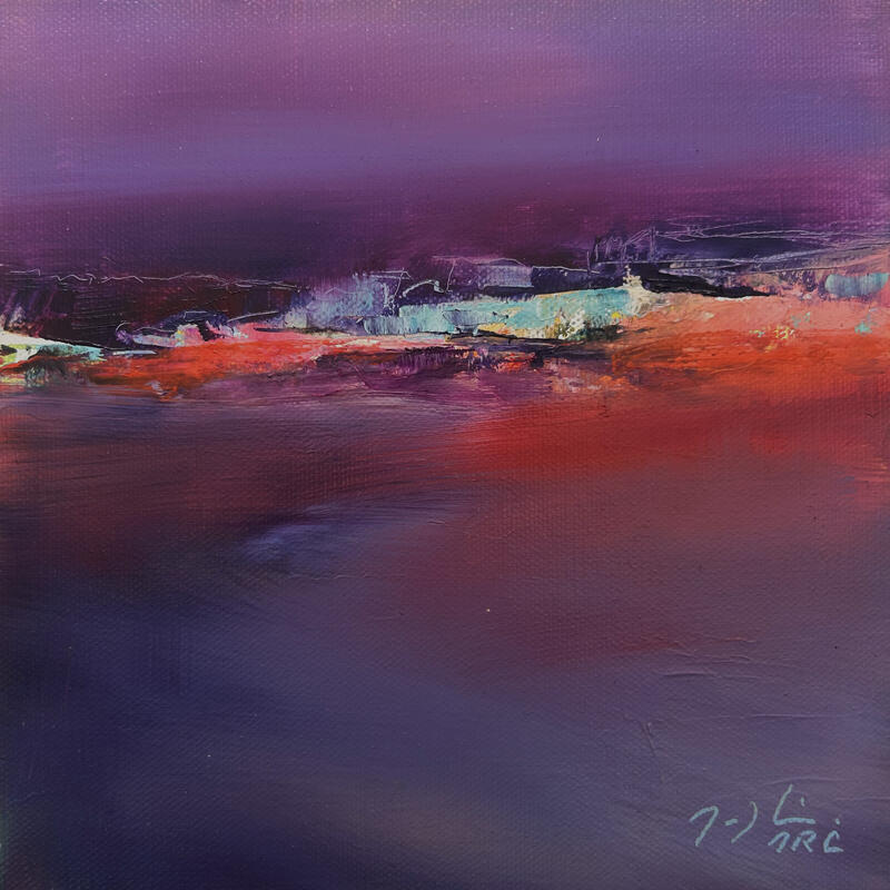 Painting COLOR MEMORY P5.519 by Mercier Maryline | Painting Figurative Oil
