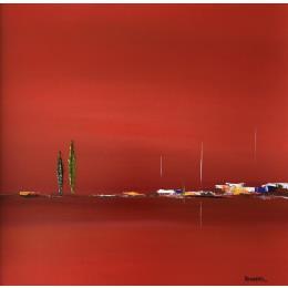 Painting EMOTIONS 2 by Roussel Marie-Ange et Fanny | Painting Abstract Oil Landscapes