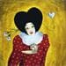 Painting He-art time by Nai | Painting Surrealism Life style Acrylic