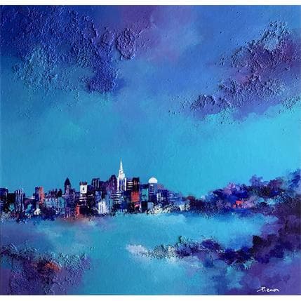 Painting Seascape by Pienon Cyril | Painting Figurative Acrylic Landscapes, Marine